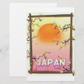 日本の花園 便箋 (正面/裏面)