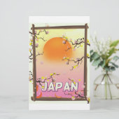 日本の花園 便箋 (スタンド正面)