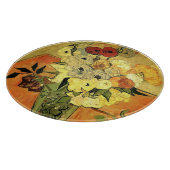 日本の花瓶、バラ、アネモネスby Vincent van ゴッホ カッティングボード (角)