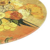 日本の花瓶、バラ、アネモネスby Vincent van ゴッホ カッティングボード (角)