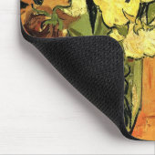 日本の花瓶、バラ、アネモネスby Vincent van ゴッホ マウスパッド (コーナー)