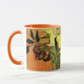 日本の花瓶、バラ、アネモネスby Vincent van ゴッホ マグカップ (左)