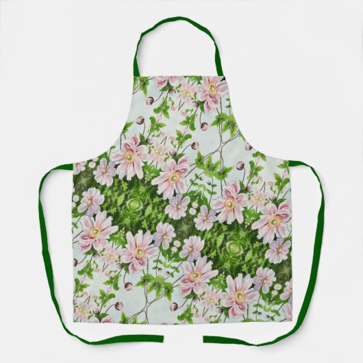 日本の花 –  エプロン (正面)