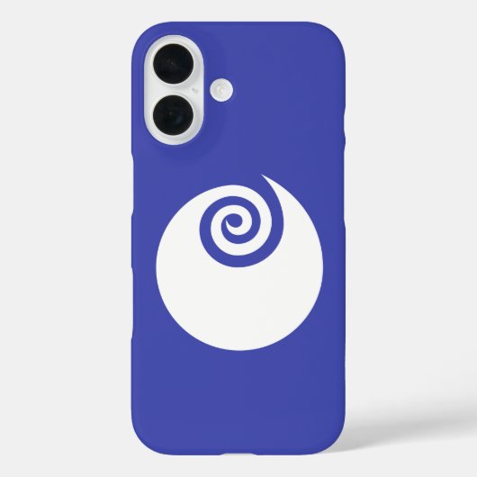 日本の茨城県の旗 Case-Mate iPhoneケース (裏面)