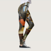 日本の茶ポットは、この暖かい家庭的な雰囲気を醸し出す レギンス (右)