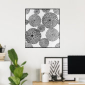 日本の菊 ポスター (ホームオフィス)