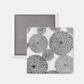 日本の菊 マグネット (正面/裏面)