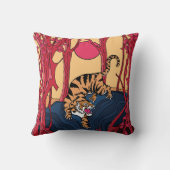 日本の虎 クッション (裏面)