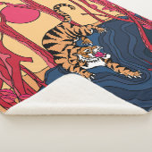 日本の虎 シェルパブランケット (3/4)