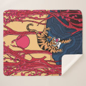 日本の虎 シェルパブランケット (正面(横))