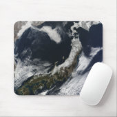 日本の衛星写真 マウスパッド (マウス)