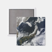 日本の衛星写真 マグネット (正面/裏面)