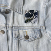 日本の衛星写真 缶バッジ (インサイチュ)