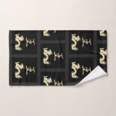 日本の記号：キング バスタオルセット (ハンドタオル)