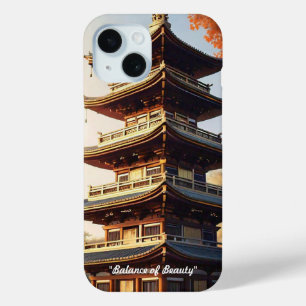 「日本の調和」 iPhone 15ケース