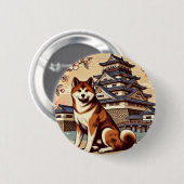 日本の象徴 缶バッジ (正面&裏面)