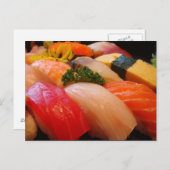 日本の転が刺身ヒップスター日本写真 ポストカード (正面/裏面)