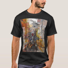 日本の過去と現在 Tシャツ