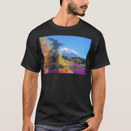 日本の過去と現在 Tシャツ (正面)