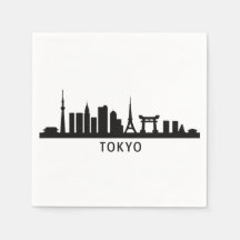 日本の都市景観の旅 | 東京スカイラインのシルエット