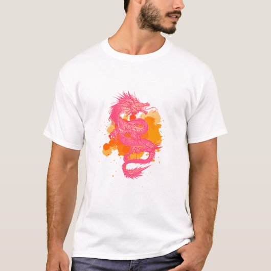 日本の金龍 Tシャツ (正面)