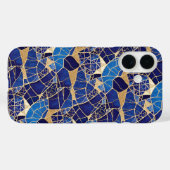 日本の錦次金ゴールド模様カバー Case-Mate iPhoneケース (裏面 (横))