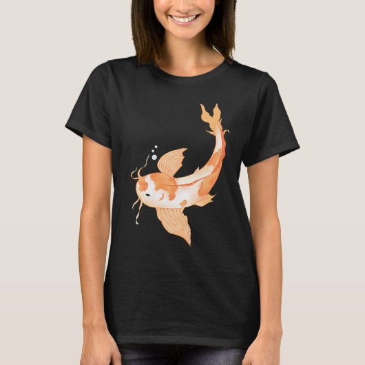 日本の錦鯉 Tシャツ (正面)