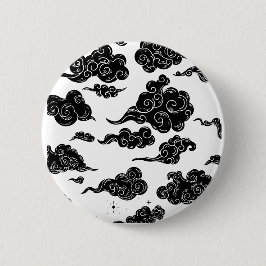 日本の雲柄の美意識 缶バッジ