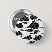 日本の雲柄の美意識 缶バッジ (正面&裏面)