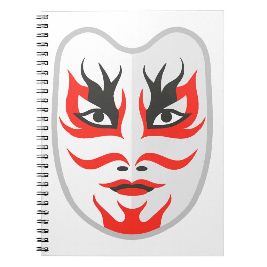 日本の面 ノートブック (正面)