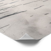 日本の風景シルエット ポスター (角)