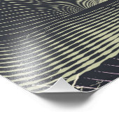 日本の風景ヴィンテージ旅行ポスター フォトプリント            (角)