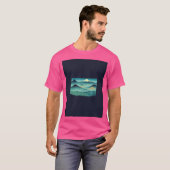 日本の風景4グラフィック Tシャツ (正面フル)