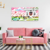 日本の風景 キャンバスプリント (インサイチュ (リビング))