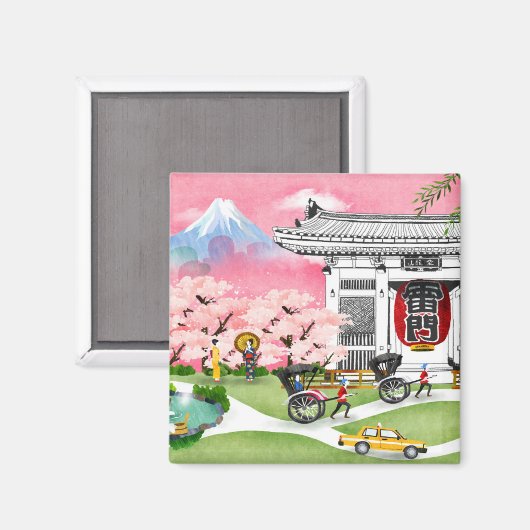 日本の風景 マグネット (正面/裏面)