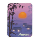 日本の風景 日没 マグネット (縦)