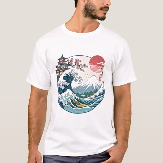 日本の風景 Tシャツ (正面)