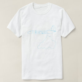 日本の飛行機「YS-11」 Tシャツ