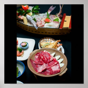 日本の食日本の品 ポスター