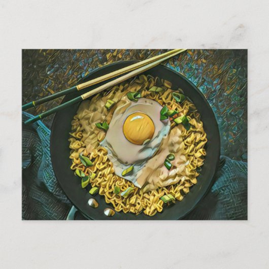 日本の食芸術 ポストカード (正面)