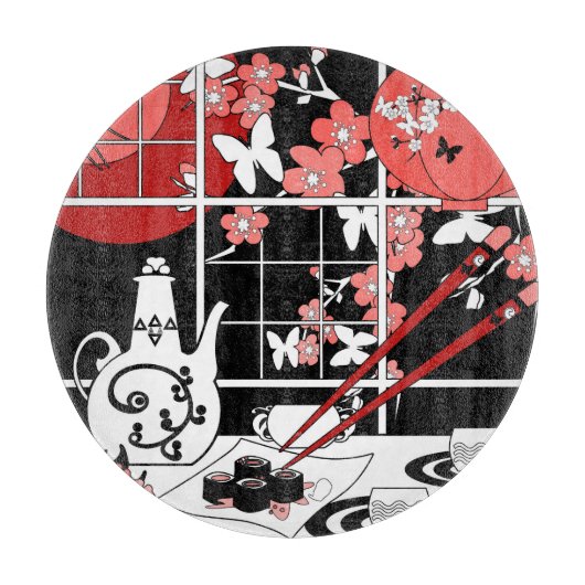 日本の食 カッティングボード (正面)