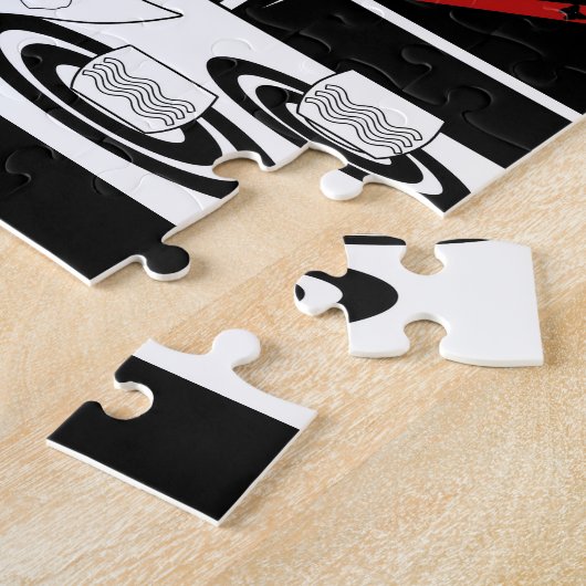 日本の食 ジグソーパズル (側面)