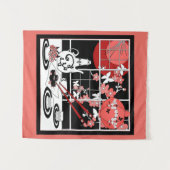 日本の食 タペストリー (正面(横))