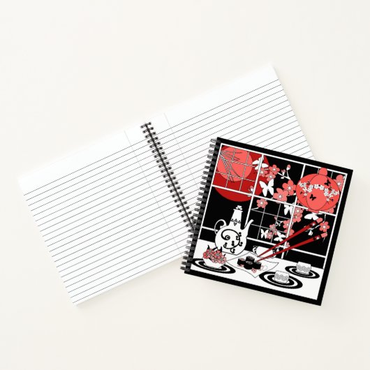 日本の食 ノートブック (内部)