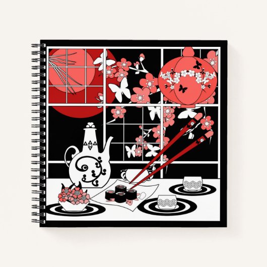日本の食 ノートブック (正面)