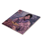 日本の香水のボトル タイル (側面)