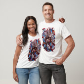 日本の鬼戦士タトゥーTシャツ | 入れ墨 ドラッグ Tシャツ (ユニセックス)