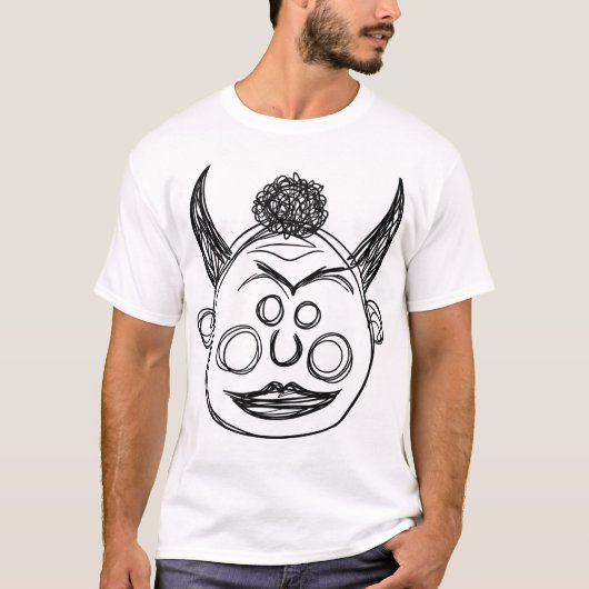 日本の鬼 Tシャツ (正面)
