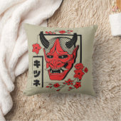 日本の魔 クッション (ブランケット)