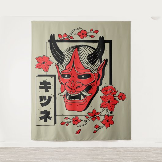 日本の魔 タペストリー (正面)